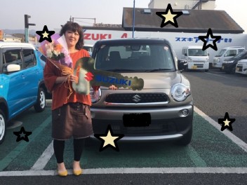 クロスビー！！納車しました！！